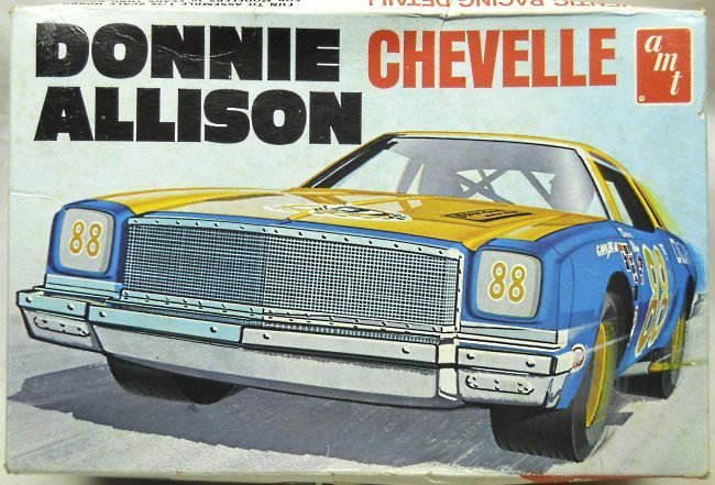 AMT 1/25 Donnie Allison Chevelle Stock Car - (Chevrolet Chevelle), T380 plastic model kit